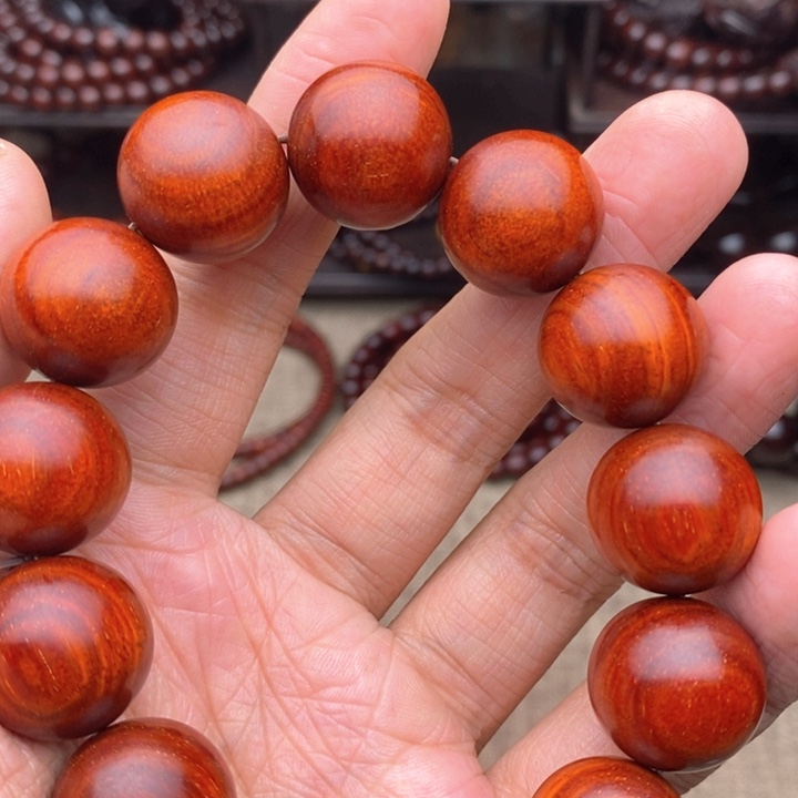 檀香紫檀（小叶紫檀）手串/手链1.8原汁原味龙鳞