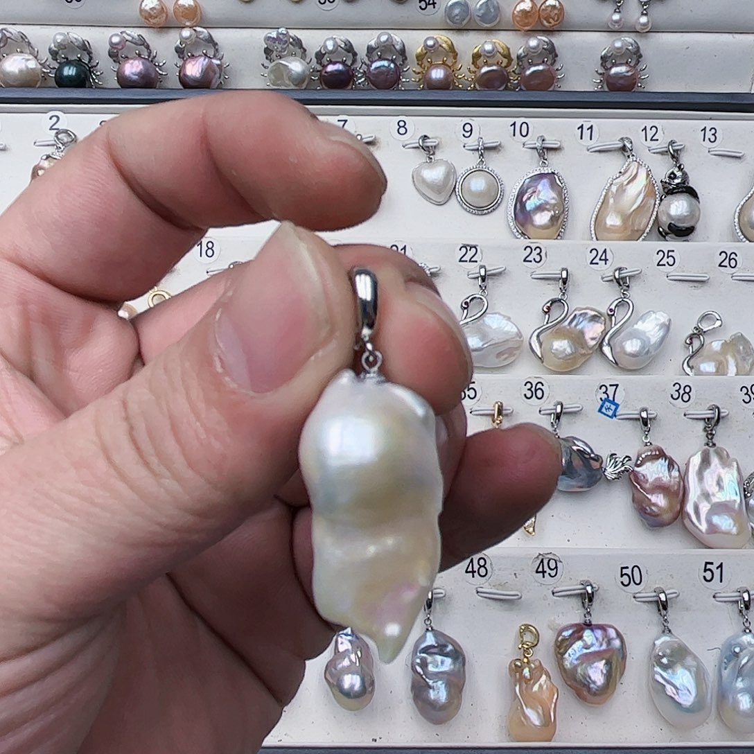 淡水珍珠吊坠(不含链)未镶嵌01