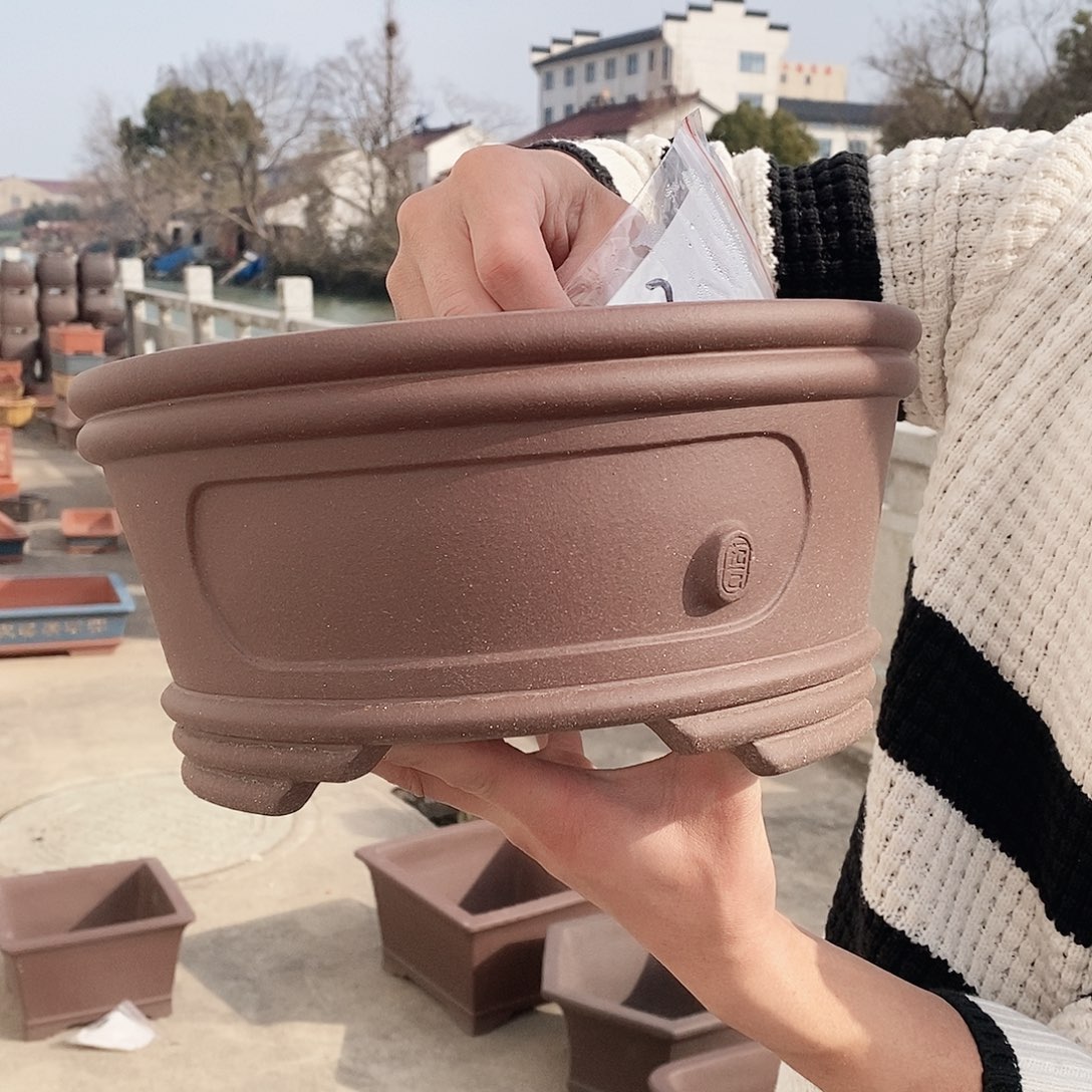 紫砂花盆紫砂花盆