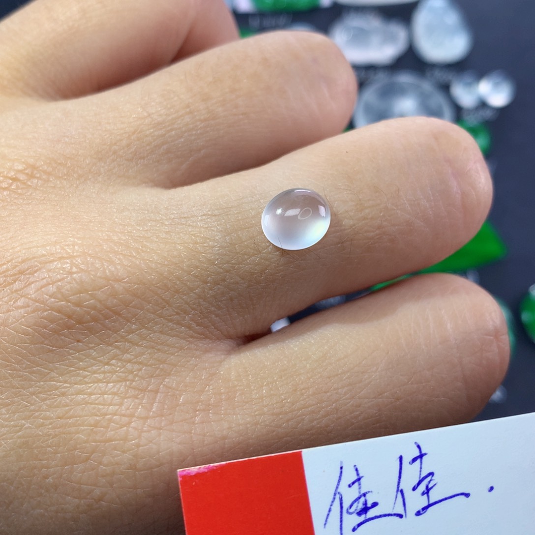 翡翠颈饰未镶嵌纯天然缅甸A货翡翠