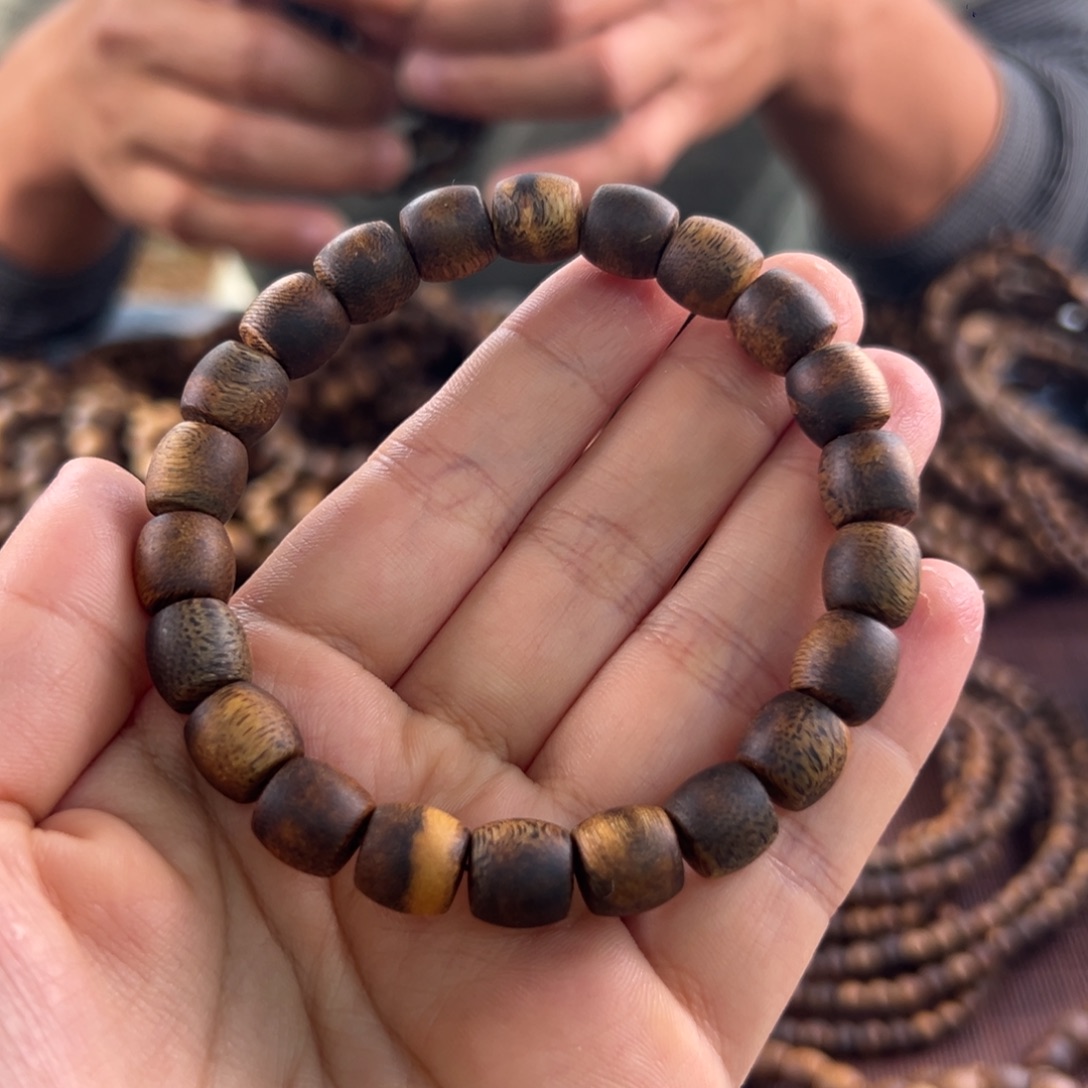 手串沉香卡9规格版头老料 9克 99 沉 多样性发货一条