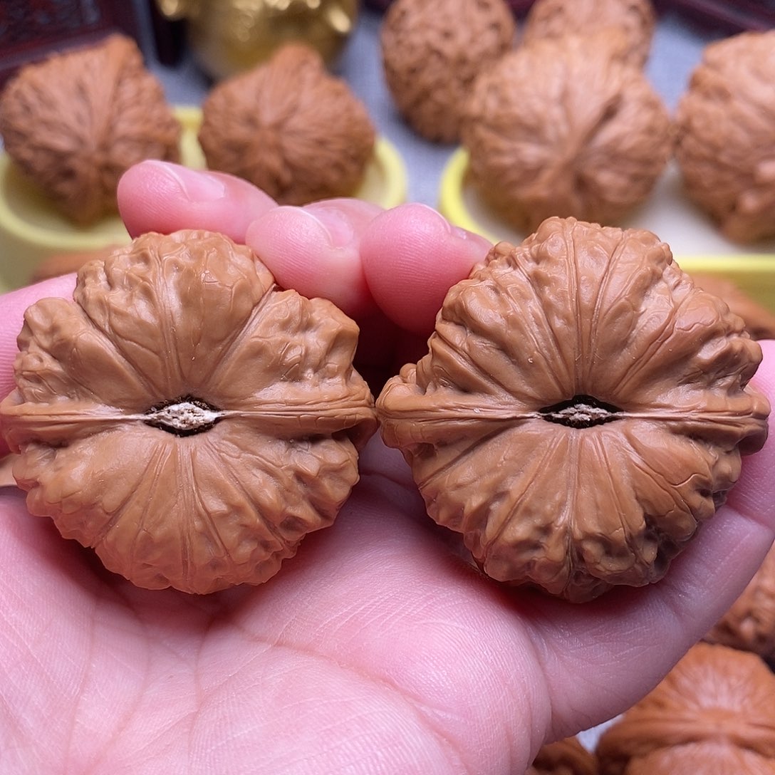 文玩核桃把件45精品毕业南瓜