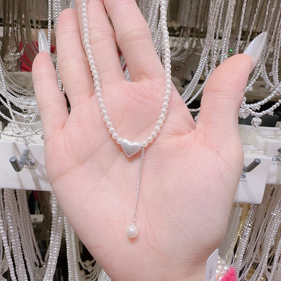 锆石铜合金925银项链