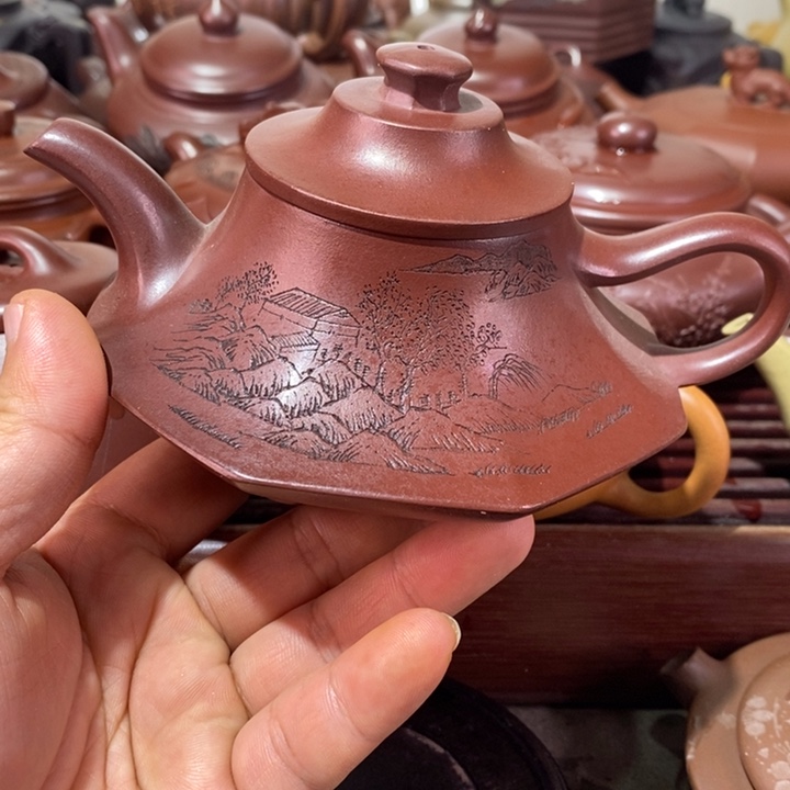 紫砂茶壶精工制作