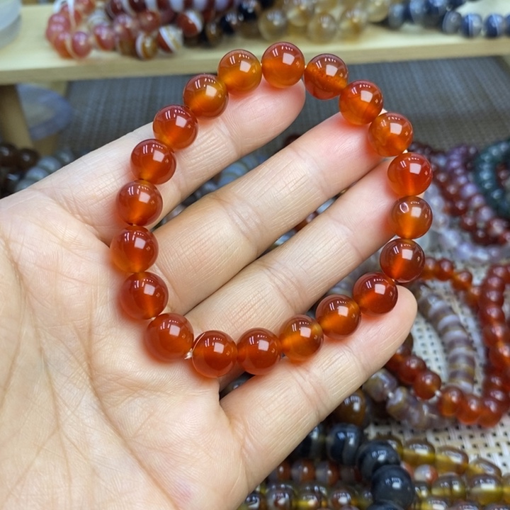 玛瑙/玉髓未镶嵌手链