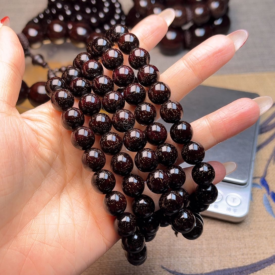 檀香紫檀（小叶紫檀）1.0 108满天星