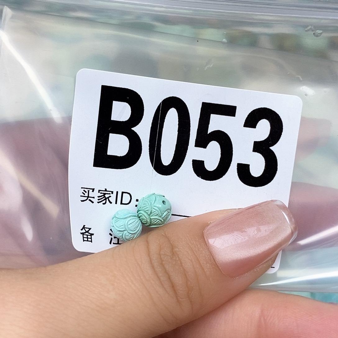 绿松石配饰未镶嵌&*