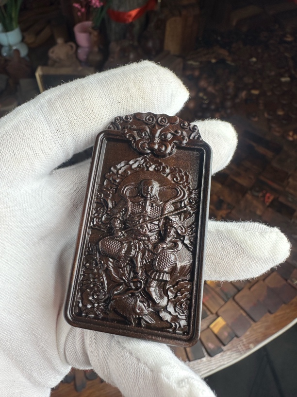 封了开了玉化牌子真武大帝玄天上帝家居摆件