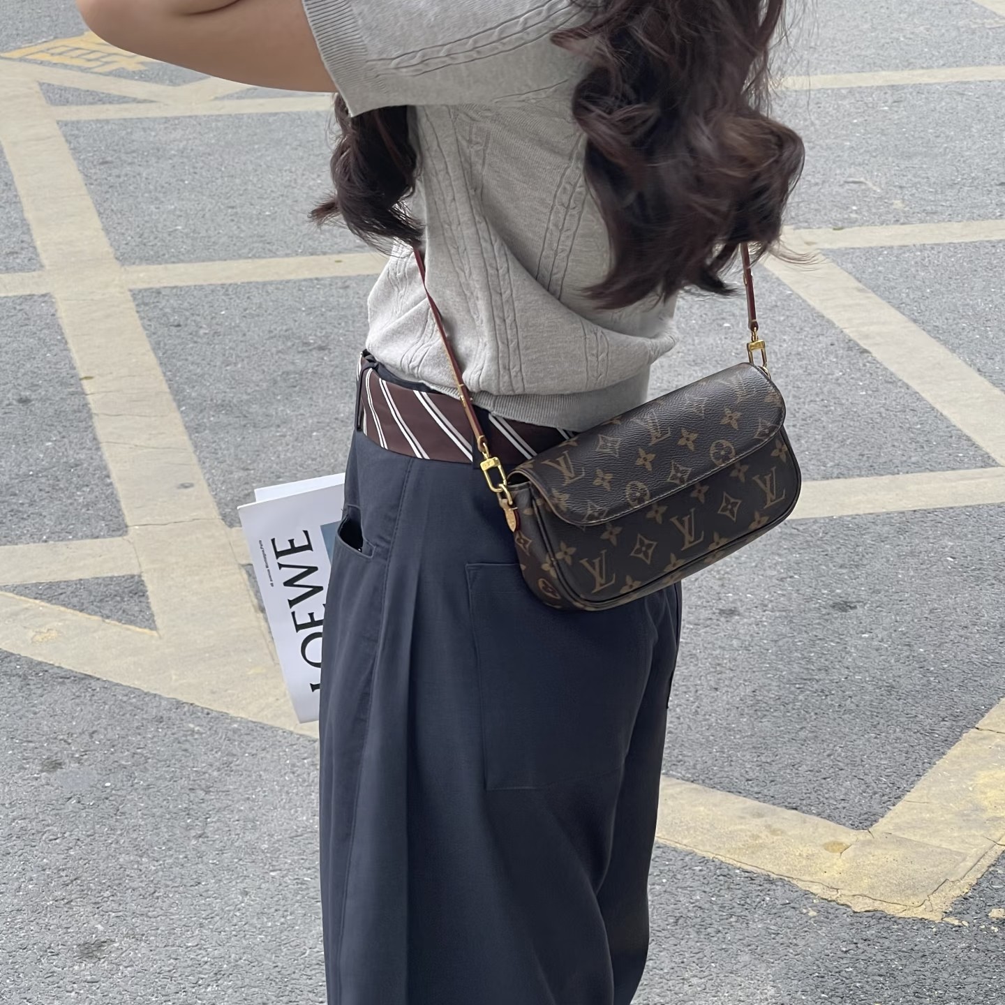 99新 LouisVuitton/路易威登 茉上/ivy 单肩包