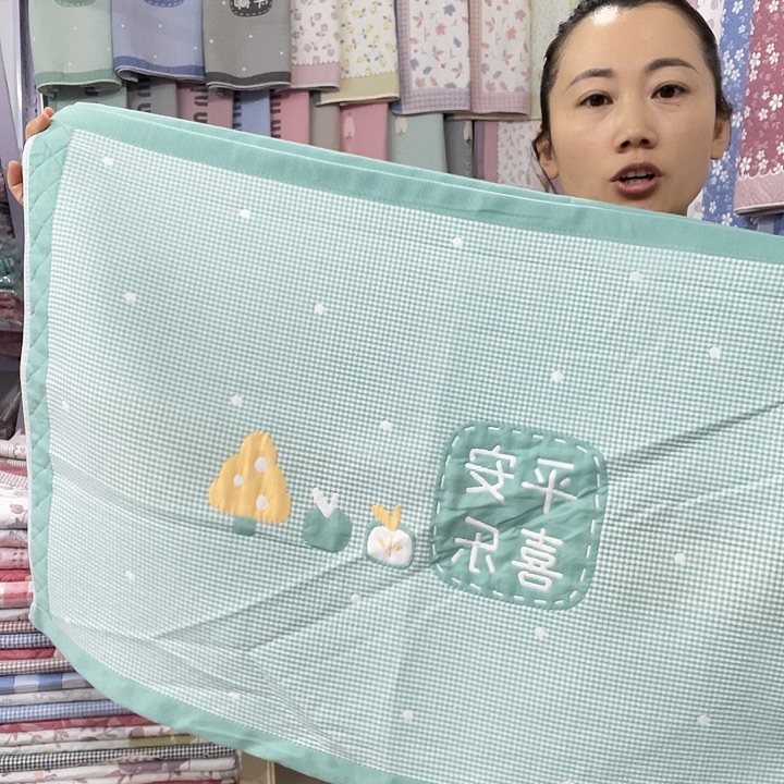 棉特价促销绿色平安喜乐