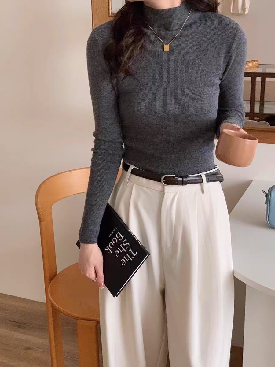 橙子童装 9621#安哥拉毛毛衣打底衫