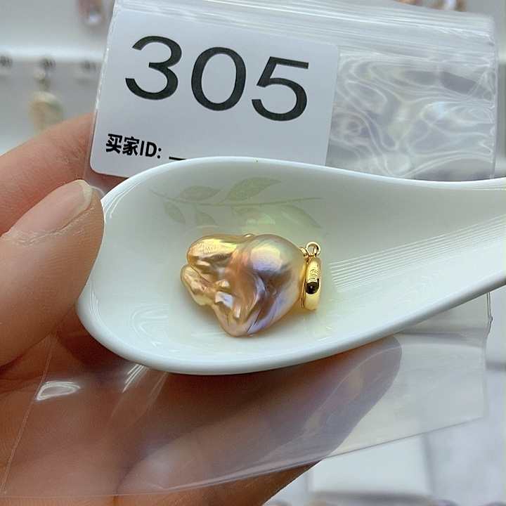 淡水珍珠颈饰银S925镶嵌