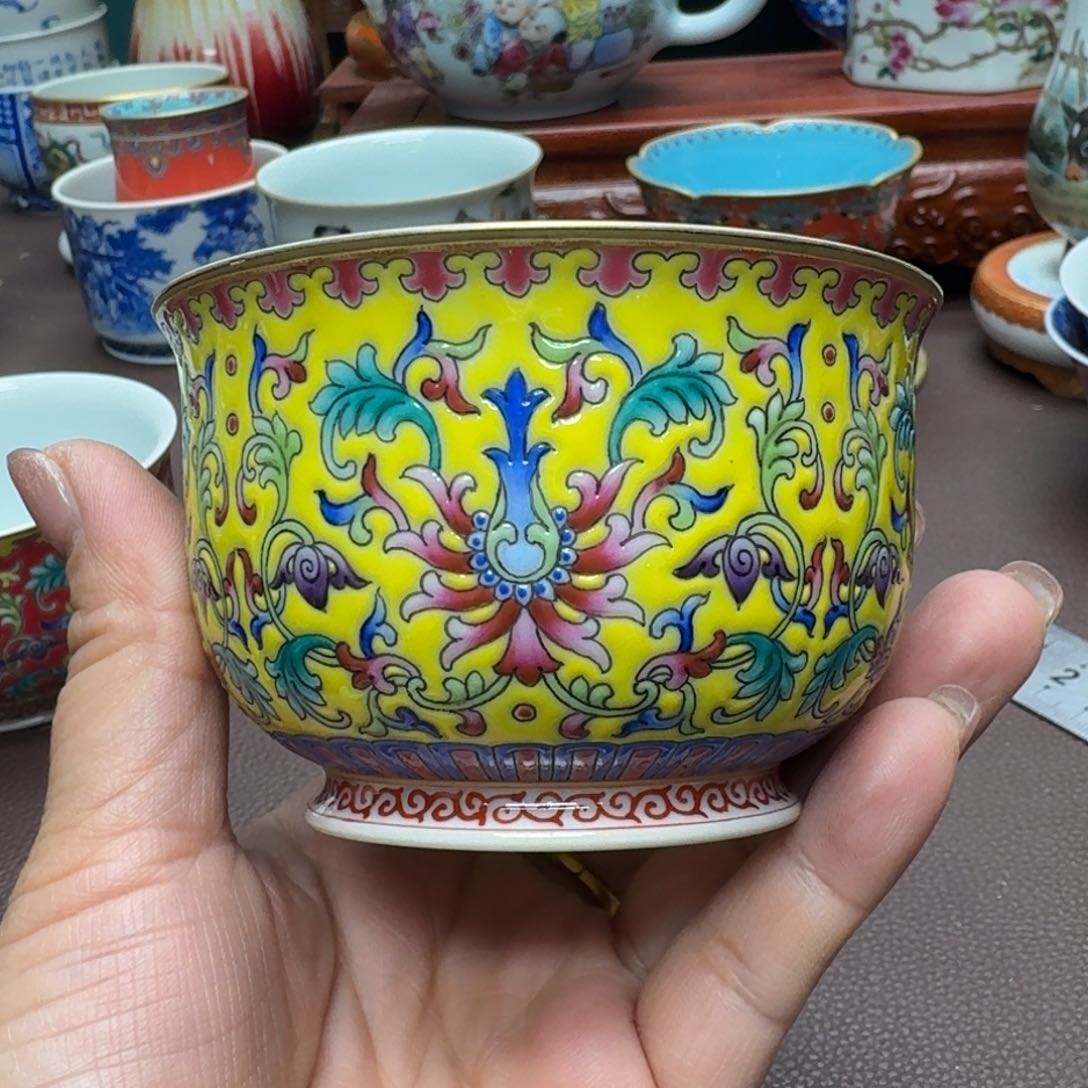 瓷片景德镇仿古手工制作精品展示