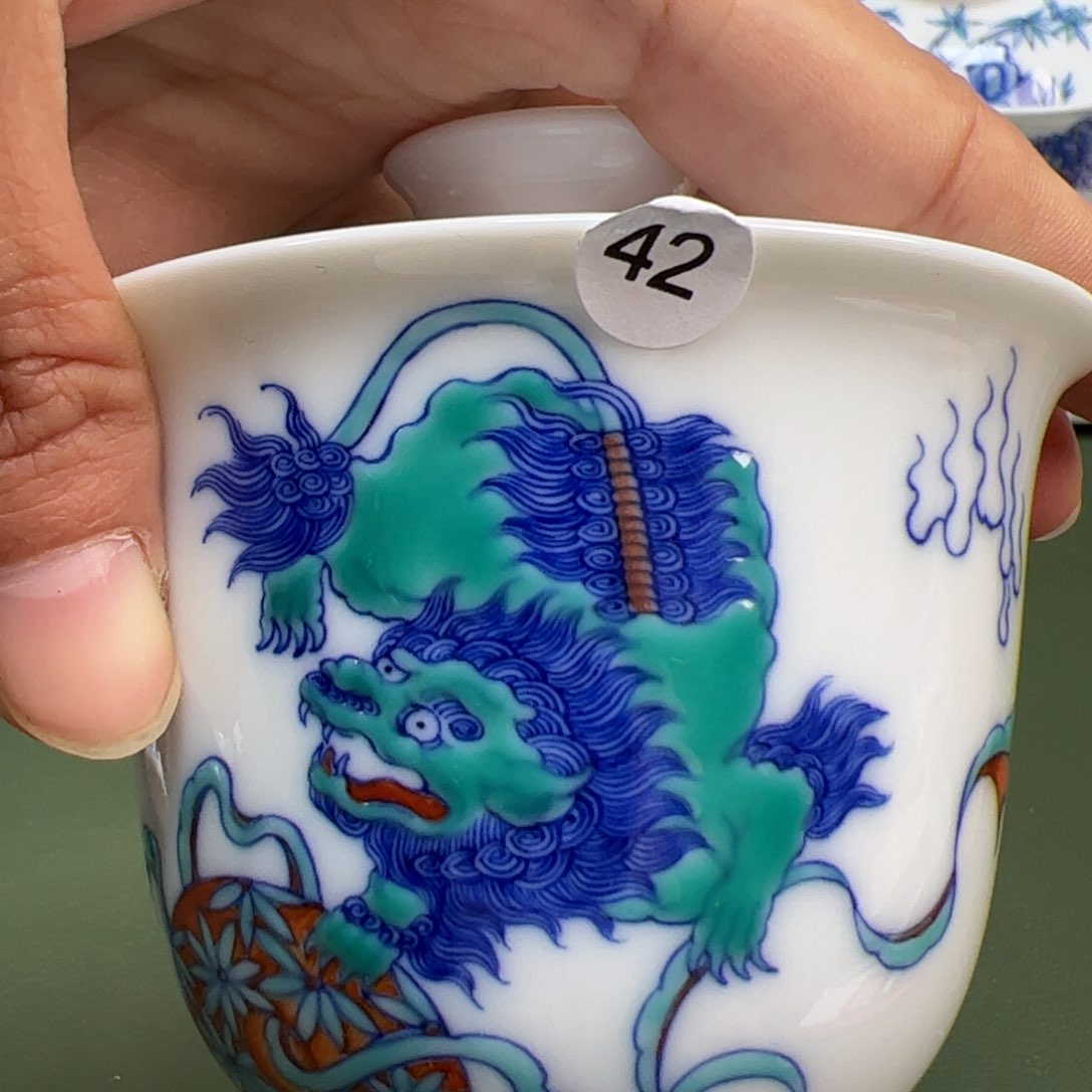 杯景德镇纯手绘茶具42