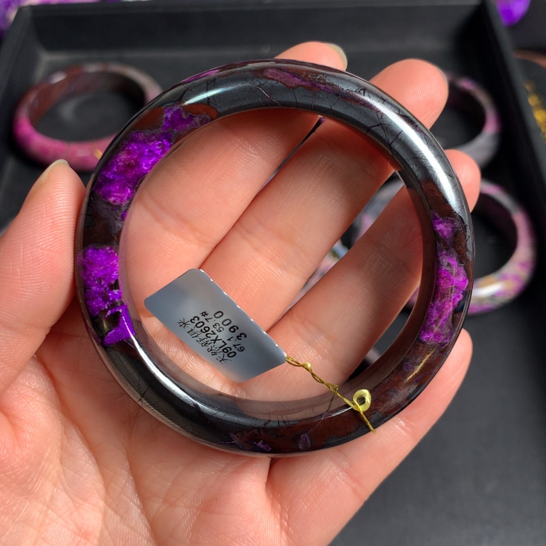 苏纪石（舒俱来）丝绒手镯未镶嵌白*头