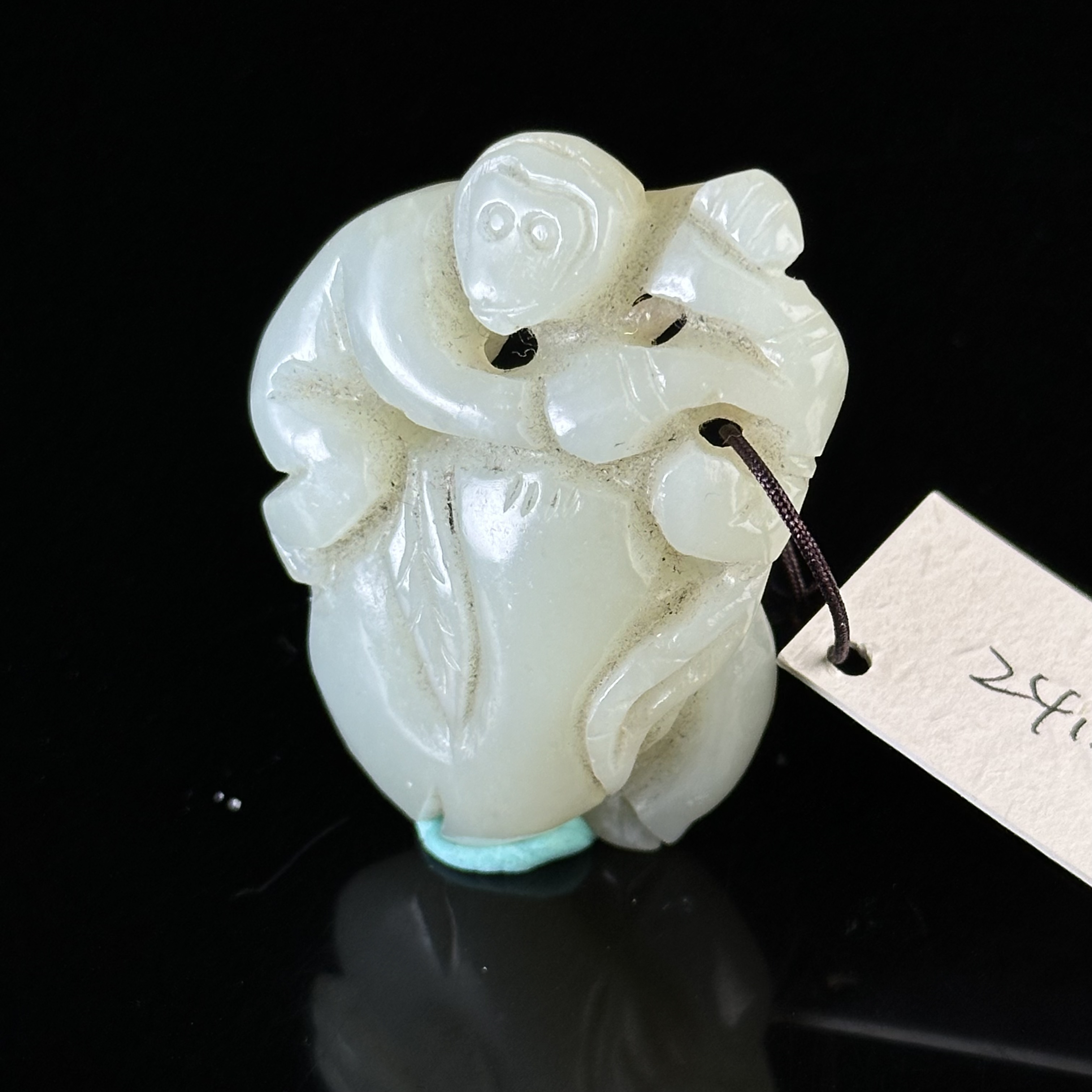 清和田玉灵猴献瑞把件 福利品 24122308*【上海兰馨】