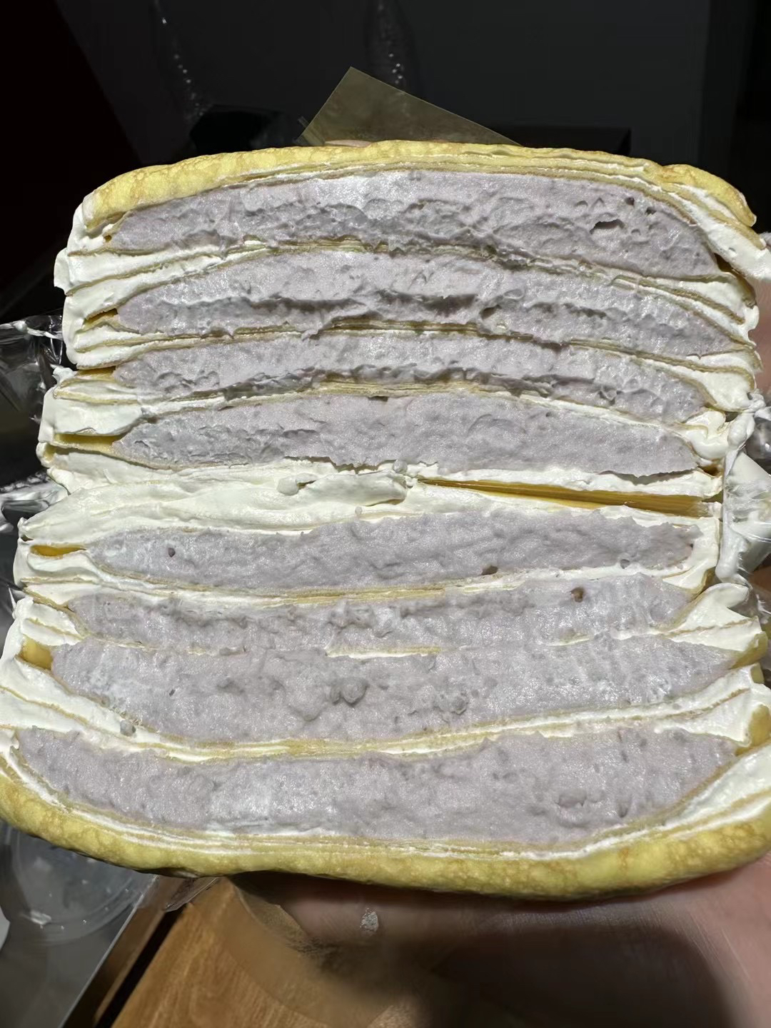 老高婆芋泥千层蛋糕 六英寸 顺丰包邮