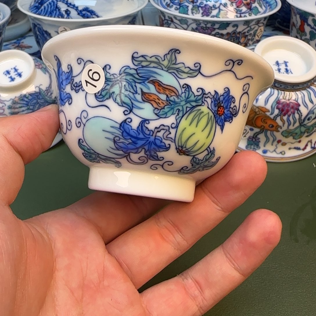 彦祖纯手工手绘茶具16
