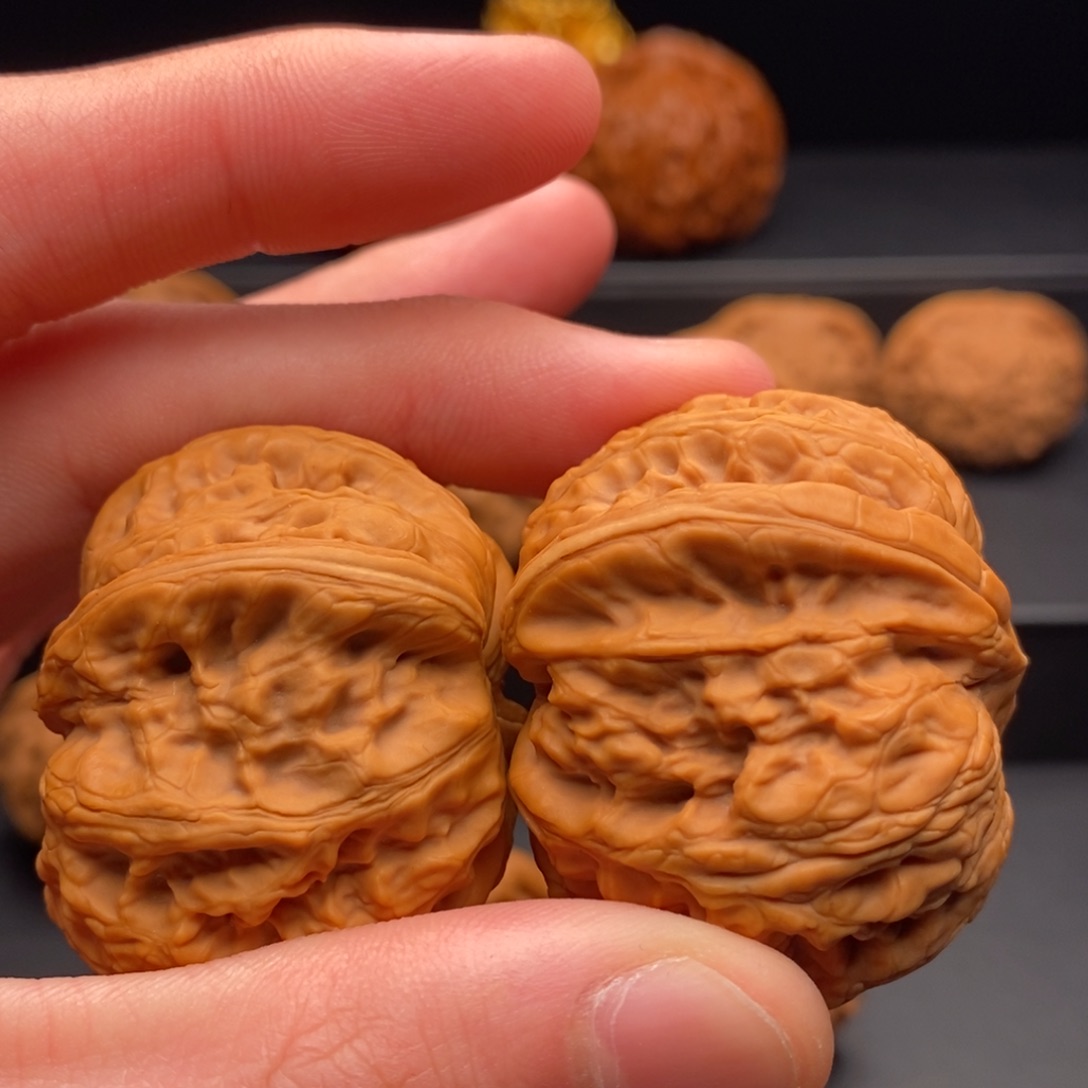 文玩核桃把件洗****烤元宝