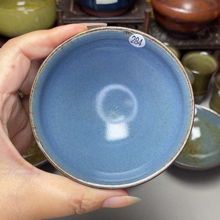 茶盏建窑建盏主人杯微瑕
