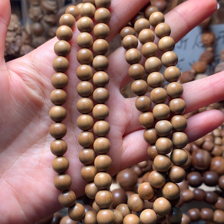 檀香木手串/手链老山檀香0.8多顺