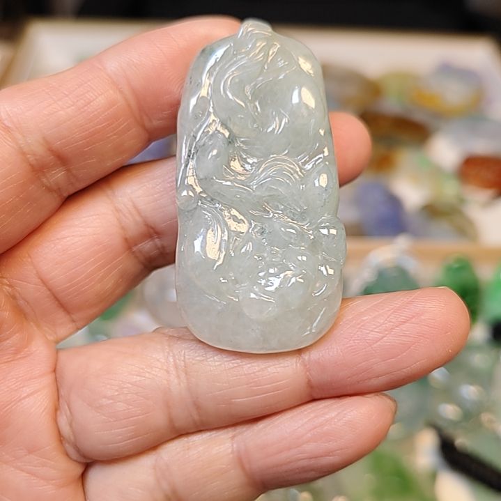 翡翠吊坠(不含链)未镶嵌