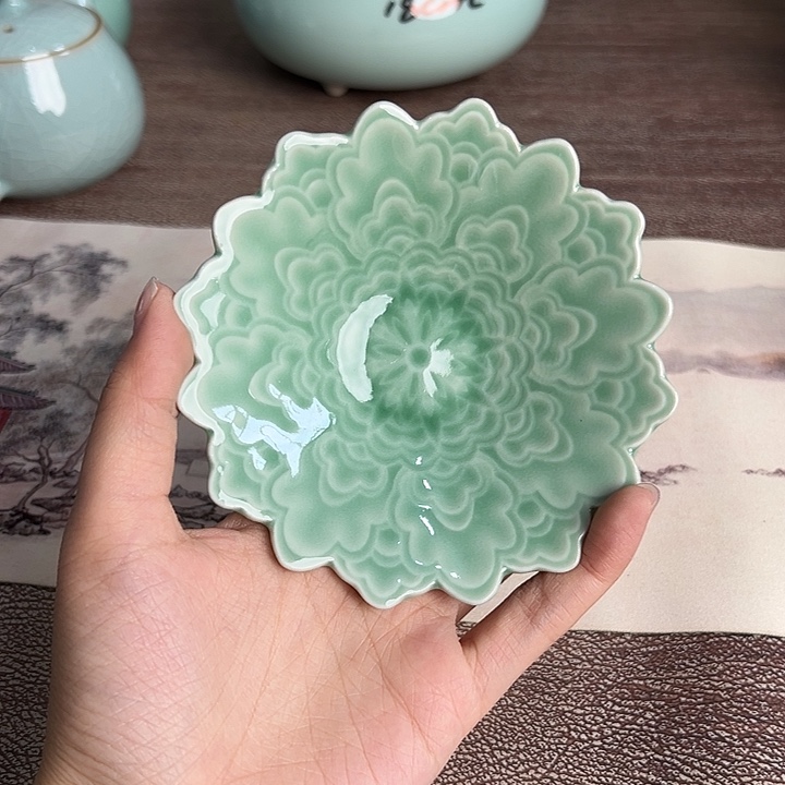 小米茶器龙泉青瓷