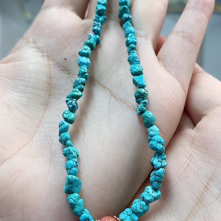 未镶嵌绿松石珠宝奇石