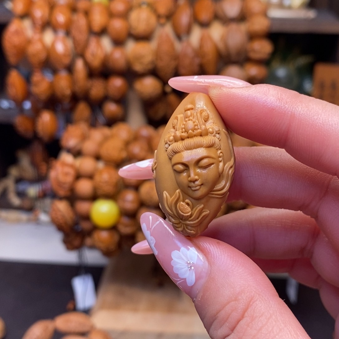 橄榄核手串/手链净瓶观音