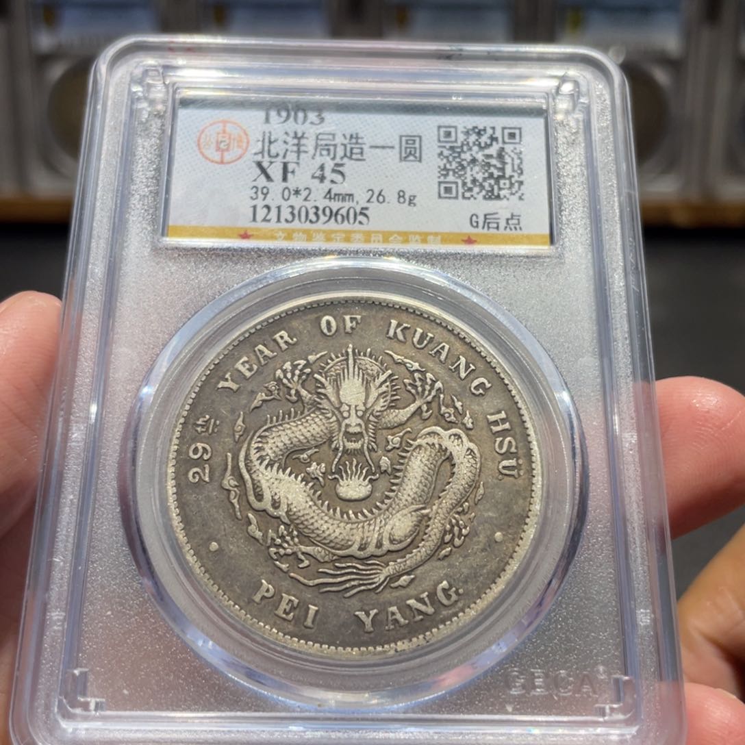 银北洋29省造9605 神临钱币