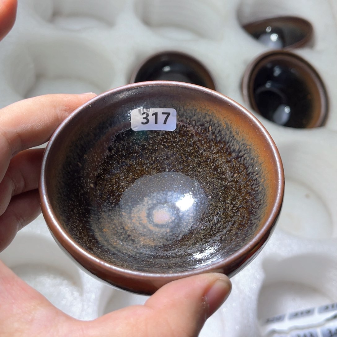 茶盏原矿原釉柴烧建盏