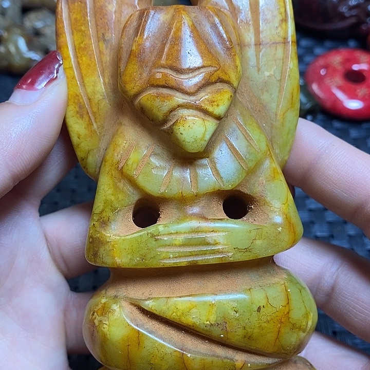 紫金钵盂菩提吊坠