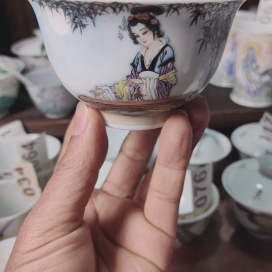 戴玉衡手绘陶瓷杯子