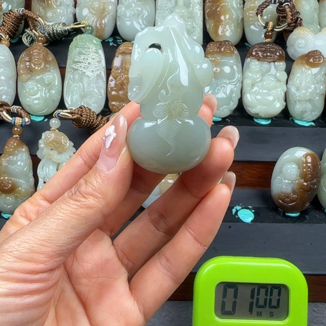 和田玉挂件未镶嵌顾***你