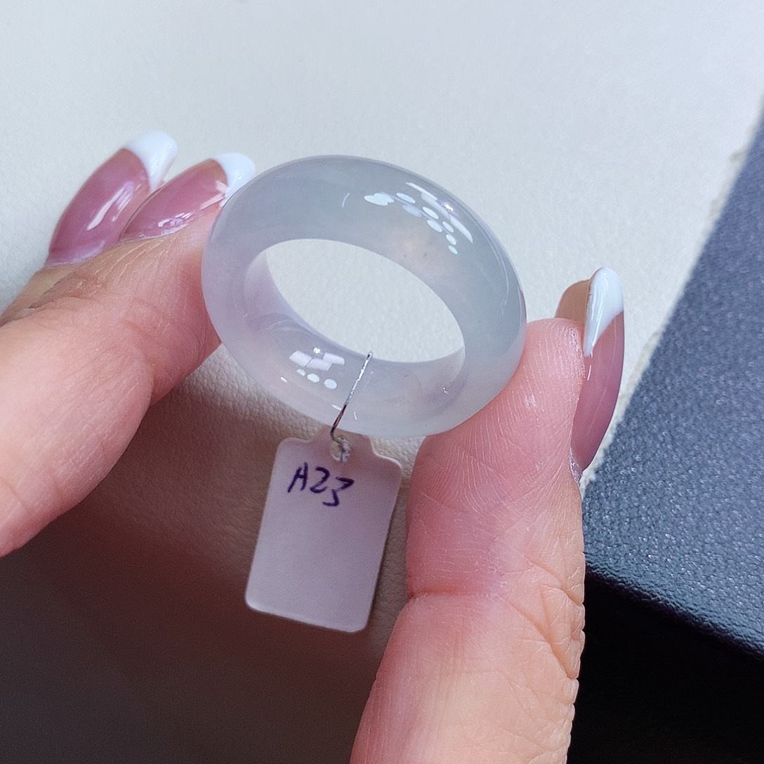 未镶嵌戒指翡翠23号