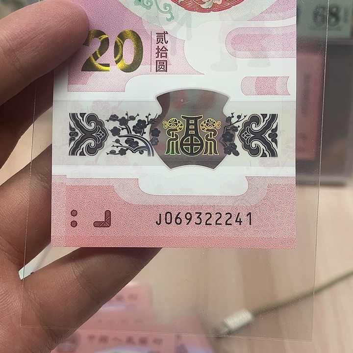 蛇钞中间豹满号069322241