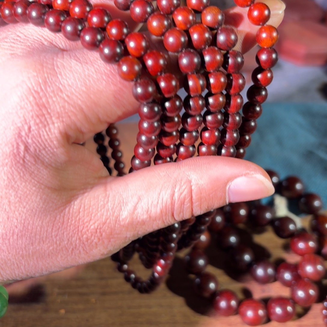 檀香紫檀（小叶紫檀）0.8/108多圈