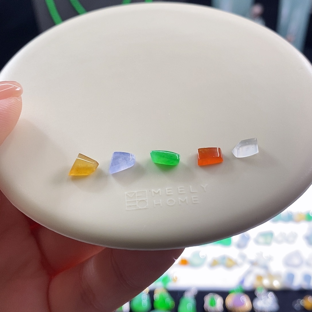 翡翠散珠多宝裸石