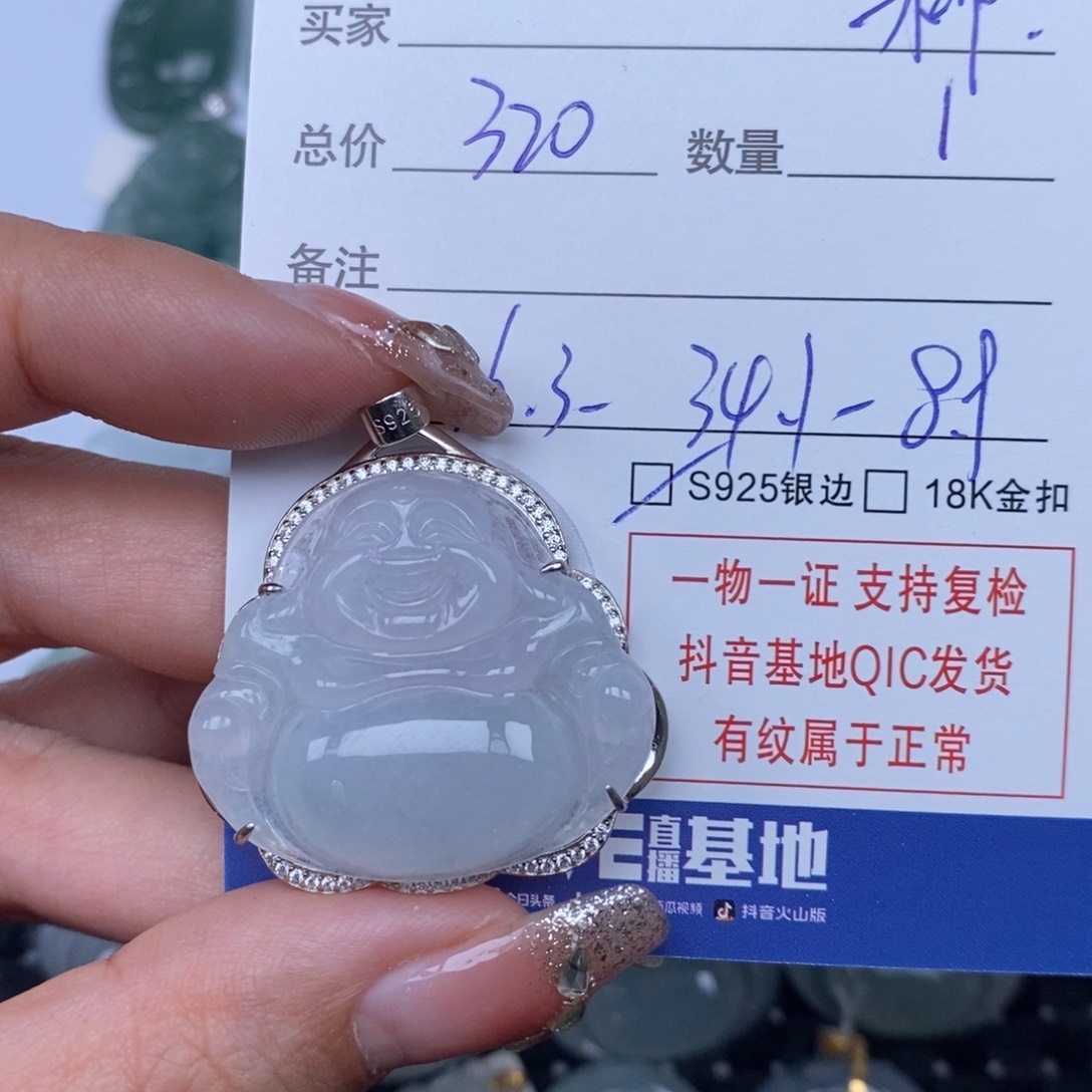 翡翠颈饰未镶嵌柳****所天然