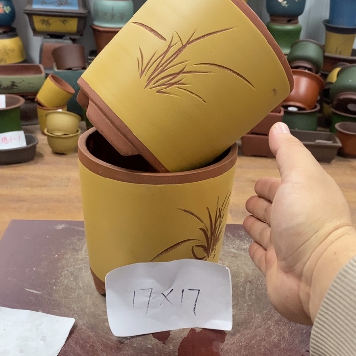 紫砂花盆破损包赔