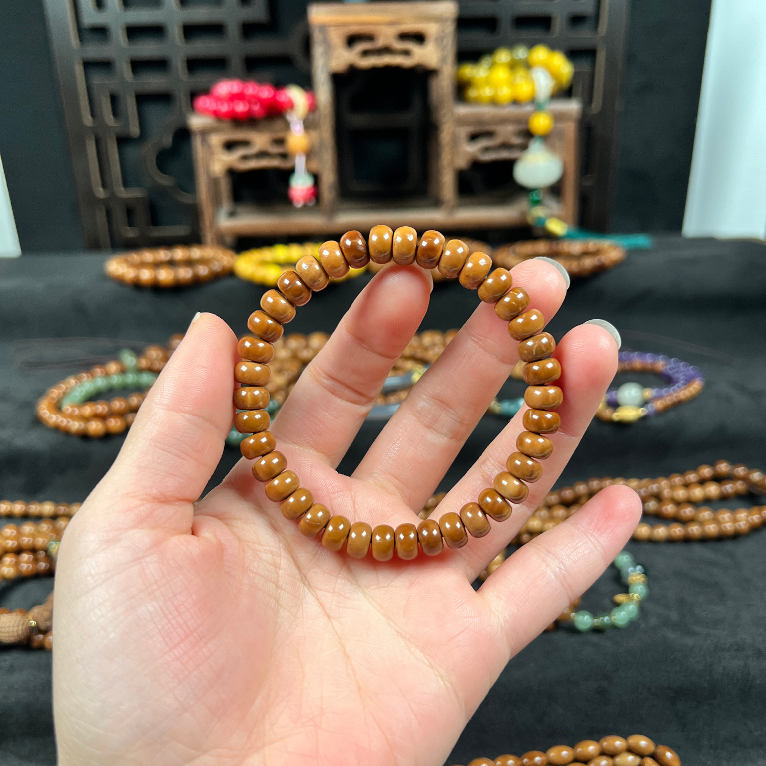 8x5 算盘珠 精选天然库克