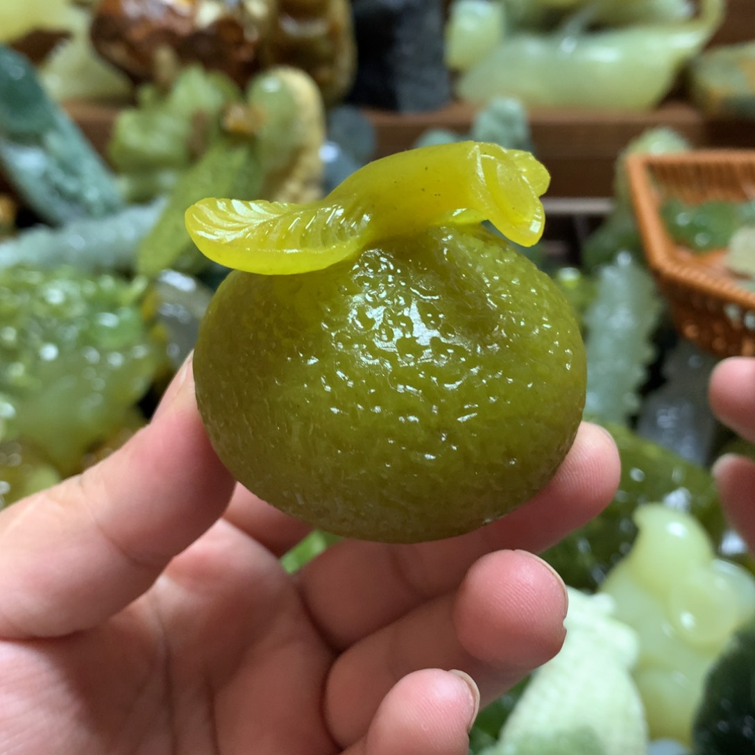 岫玉手把未镶嵌手把