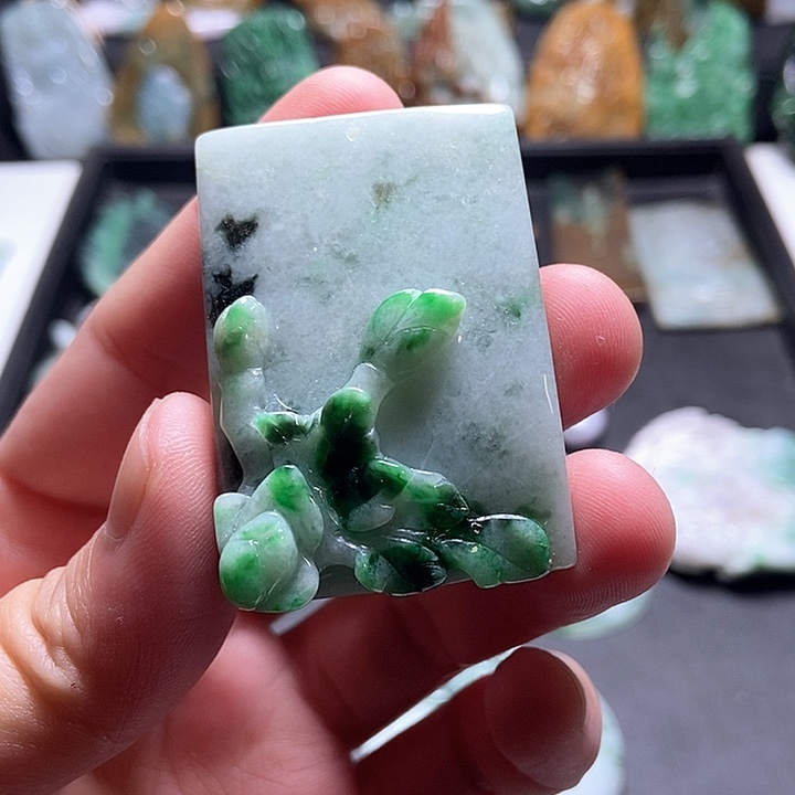 翡翠未镶嵌颈饰翡翠a货