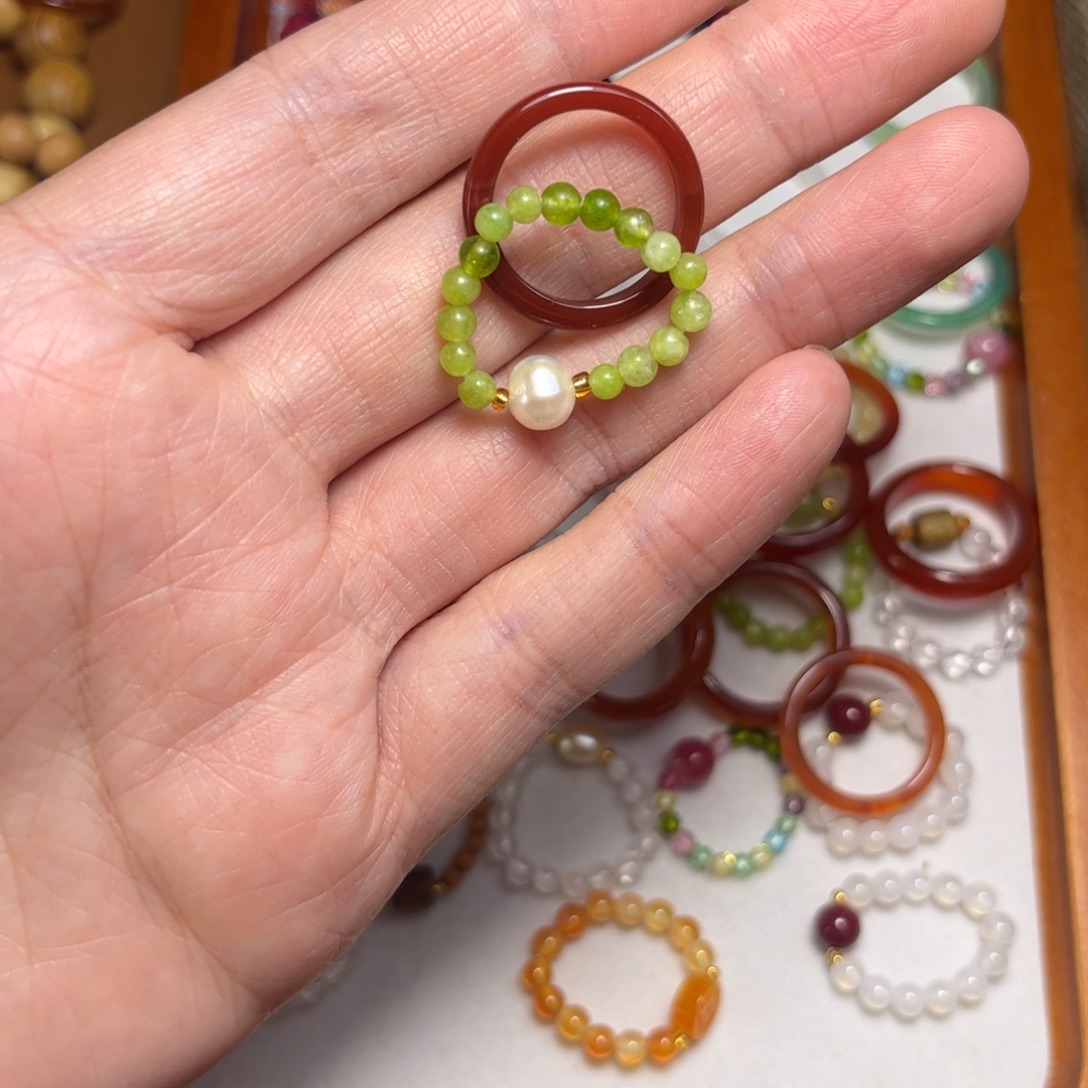 无事牌非洲檀香戒指