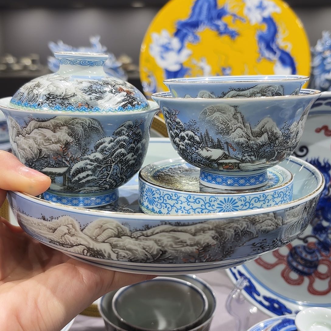 瓷片景德镇瓷器艺术