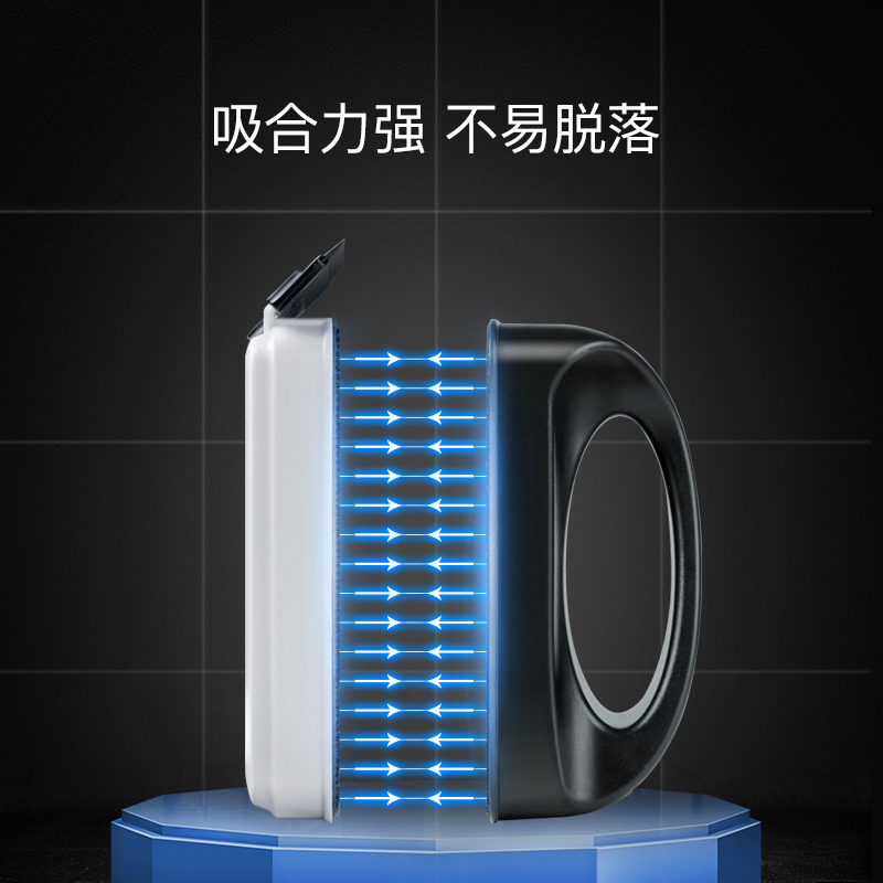 YEE鱼缸刷磁力刷玻璃擦双面清理刷子擦缸器清洗神器清洁刮藻刀