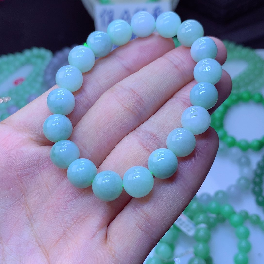 翡翠毛衣链未镶嵌卡10