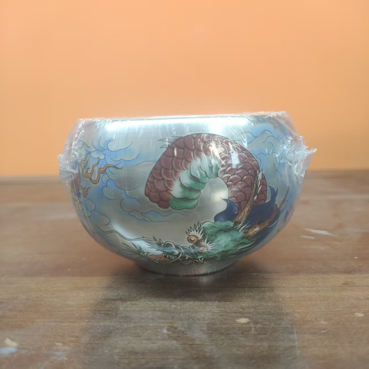 龙腾盛世中式高档银杯