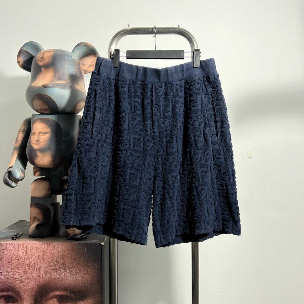 99新 FENDI/芬迪 满印毛巾短裤 R1154 尺码：50腰围49裤长54编码5