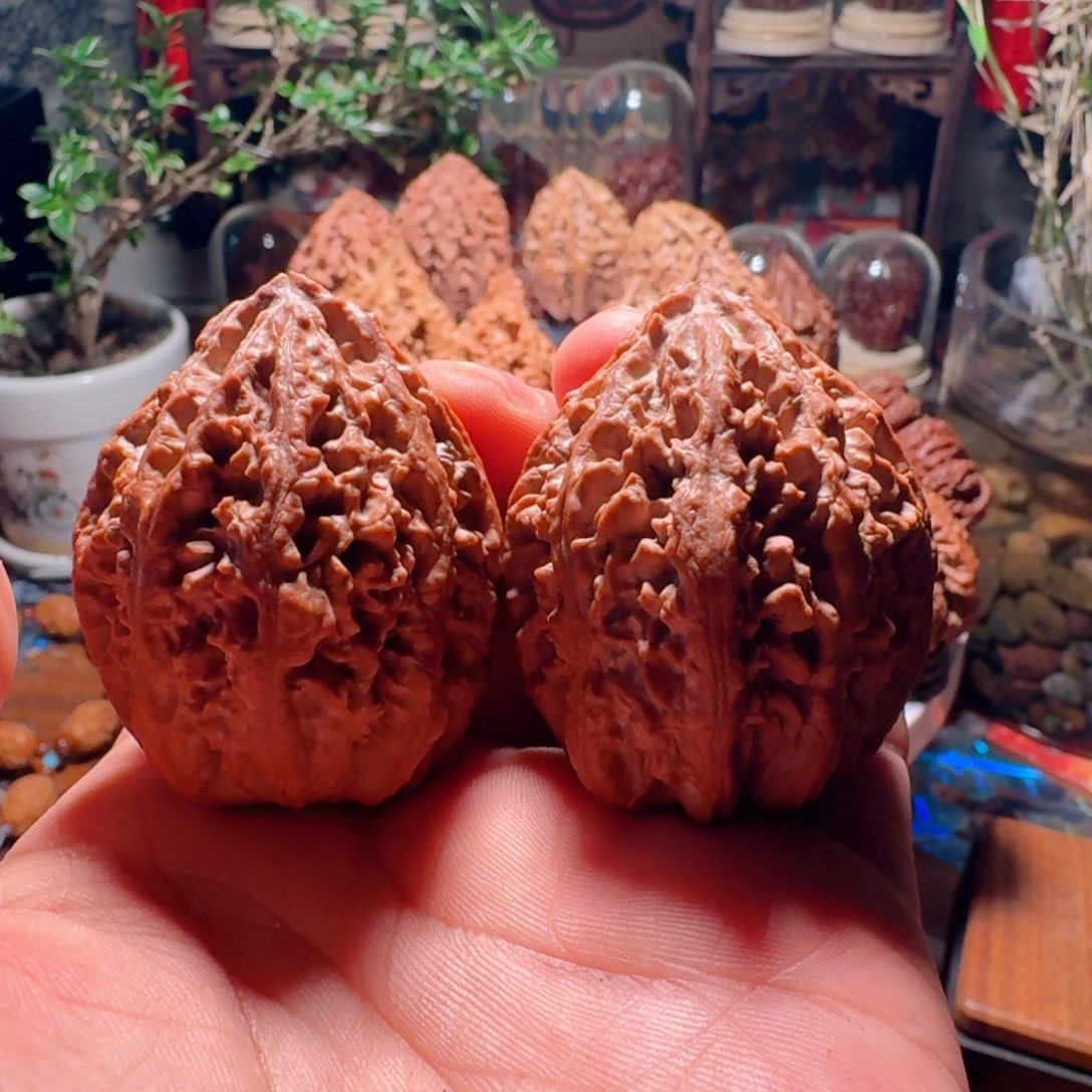 吊坠文玩核桃豆粒纹